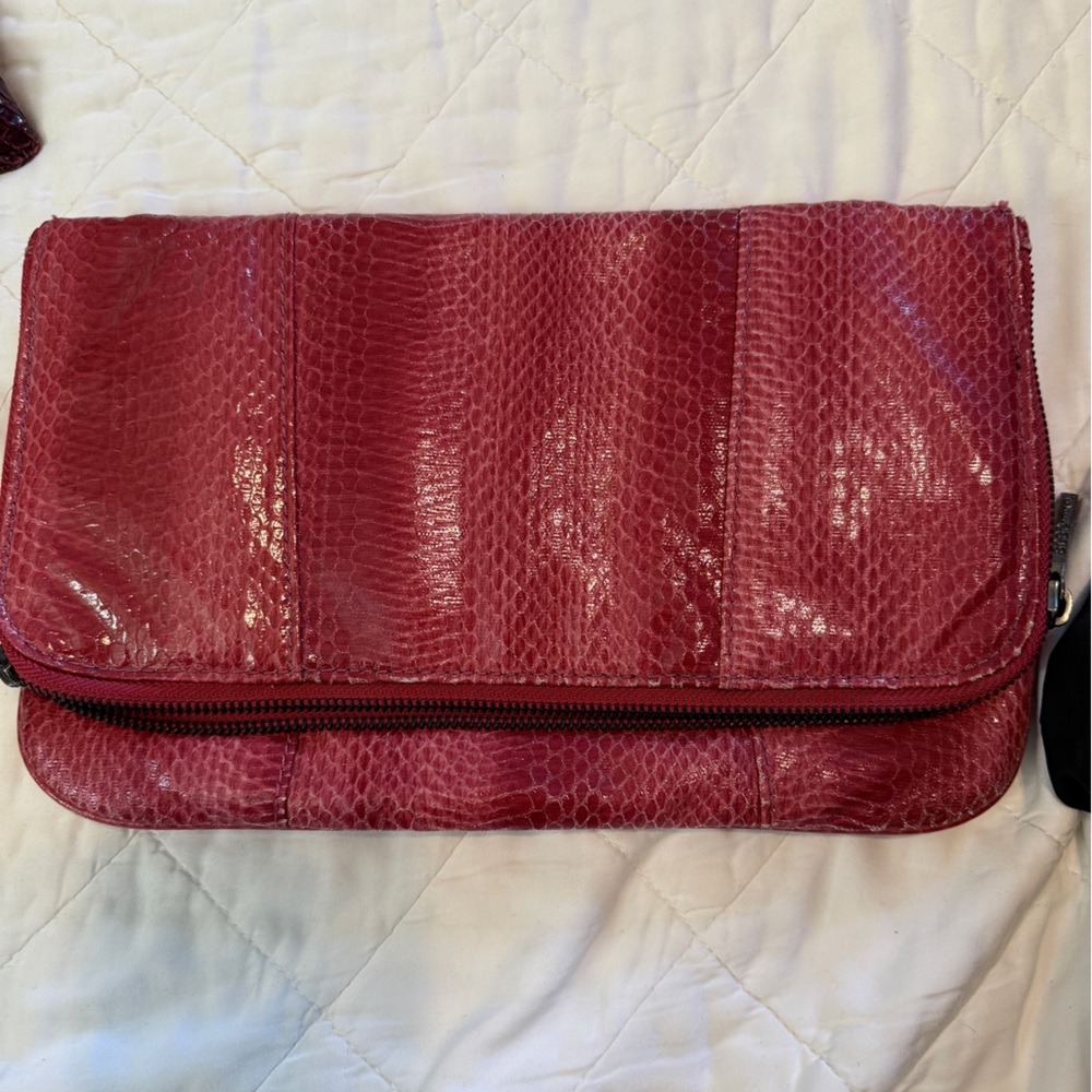 BCBGeneration Pink Clutch